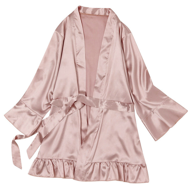 Fashion Sexy Lace Satin Sleepwear