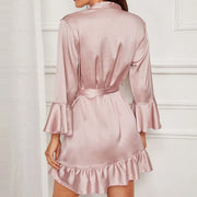 Fashion Sexy Lace Satin Sleepwear