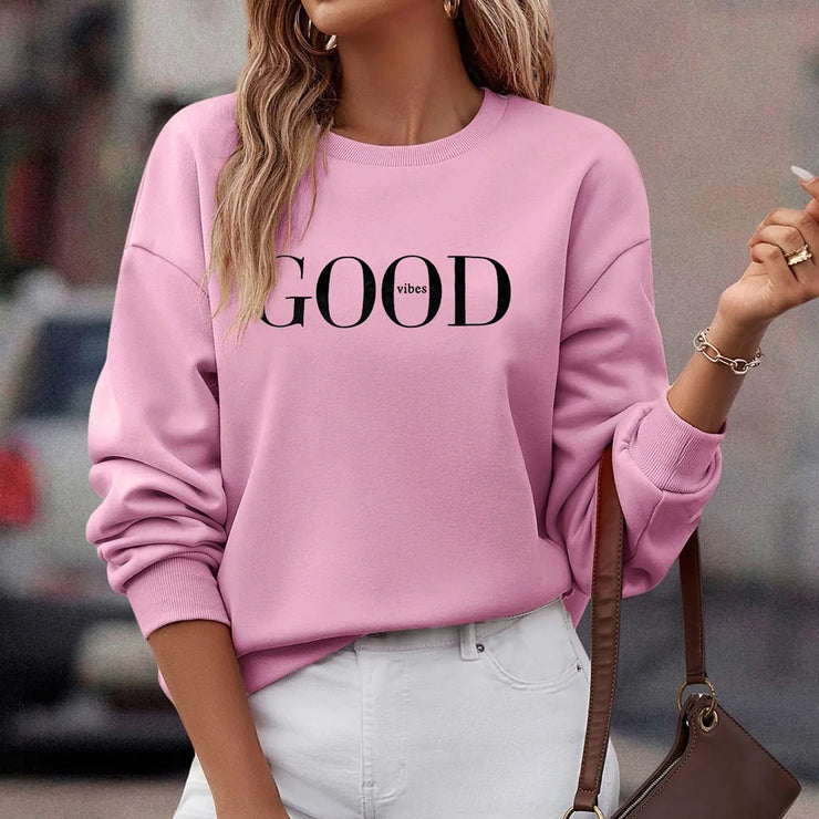 Casual Long Sleeve Sweatshirts