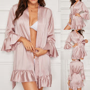 Fashion Sexy Lace Satin Sleepwear