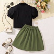 Girls Summer Short Sleeve