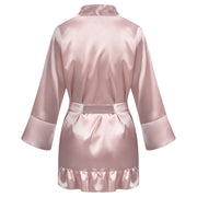 Fashion Sexy Lace Satin Sleepwear
