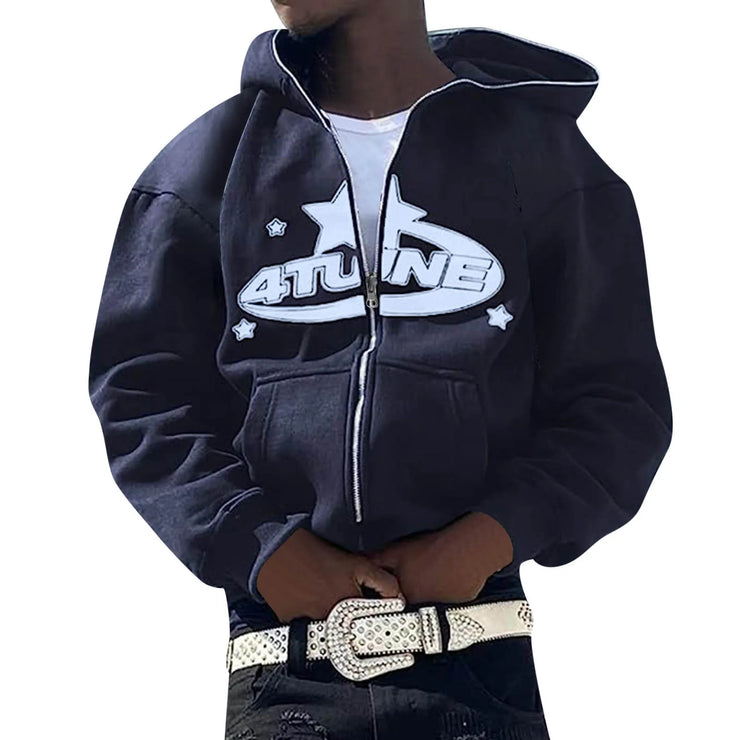 mens zip up hoodie