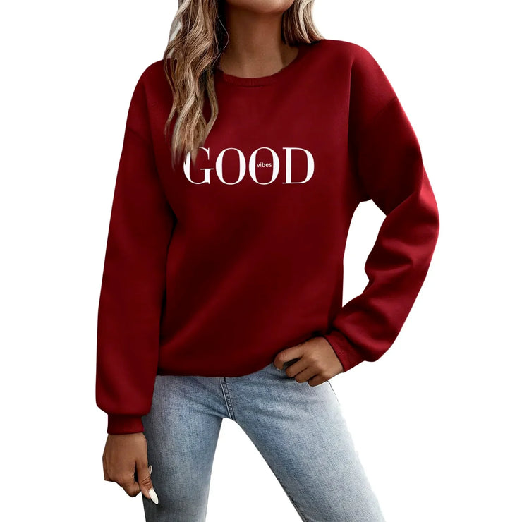 Casual Long Sleeve Sweatshirts