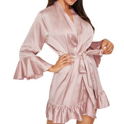 Fashion Sexy Lace Satin Sleepwear