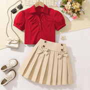 Girls Summer Short Sleeve