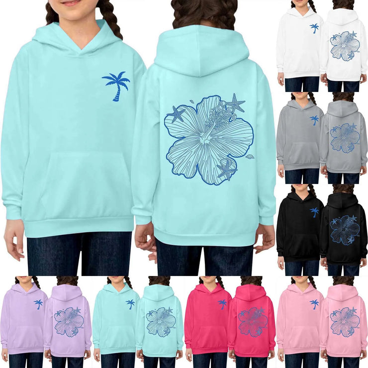 Girls Hoodie Hooded Sweatshirt