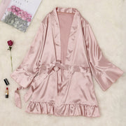 Fashion Sexy Lace Satin Sleepwear