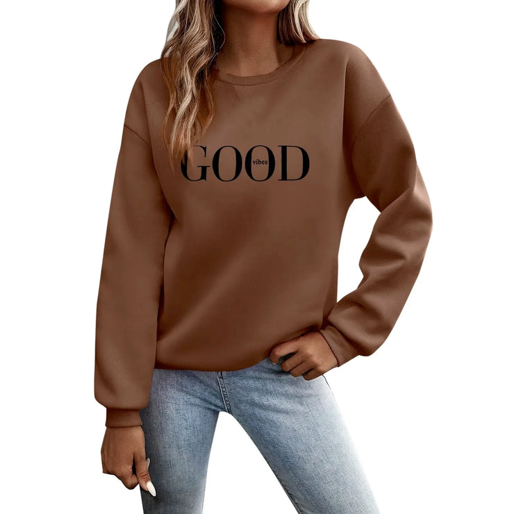 Casual Long Sleeve Sweatshirts
