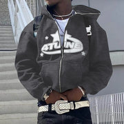 mens zip up hoodie